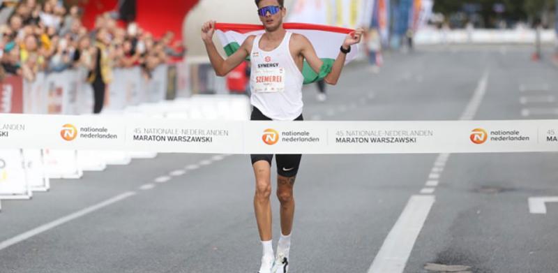 Szemerei Levente megnyerte a Varsói Maratont!