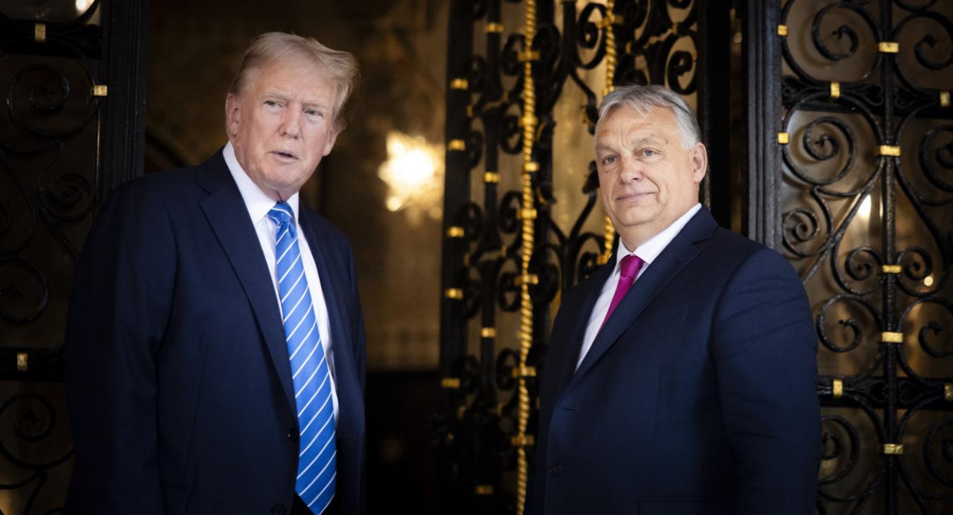 Floridában fogadta Orbán Viktort Donald Trump