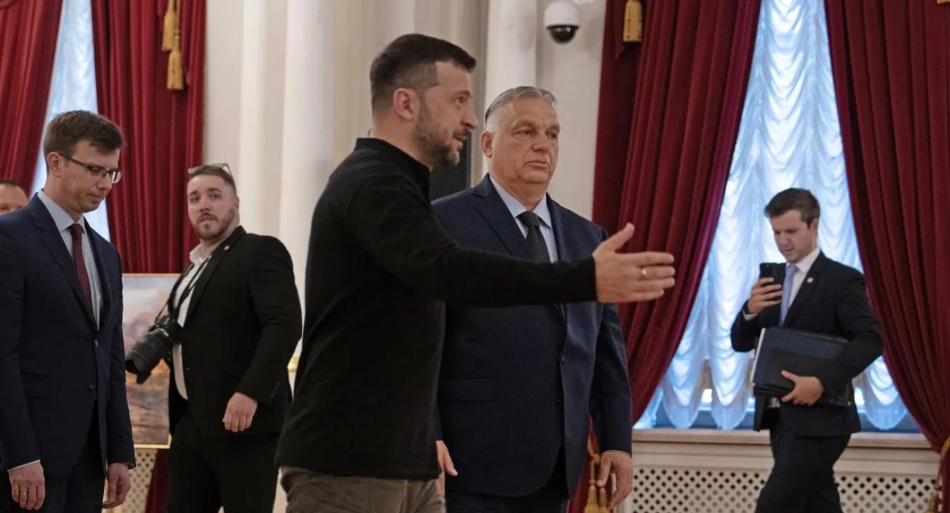 Volodimir Zelenszkij elutasította Orbán Viktor tűzszüneti javaslatát