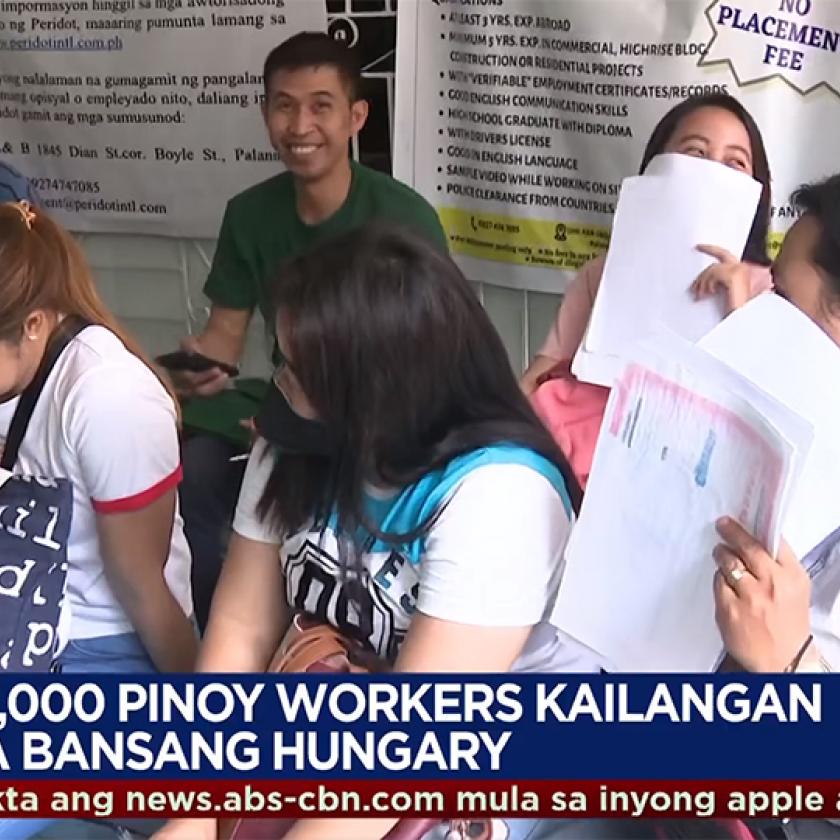 Kisvárosnyi embert toboroznak magyarországi munkákra a Fülöp-szigeteken