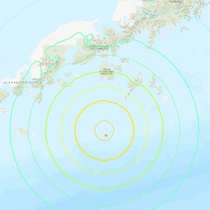 Erős földrengés rázta meg az Alaszkai-félszigetet, cunami jöhet utána