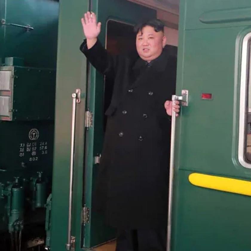 Kim Dzsungun hamarosan vonatára száll, hogy Vlagyivosztokban Putyinnal találkozzon 