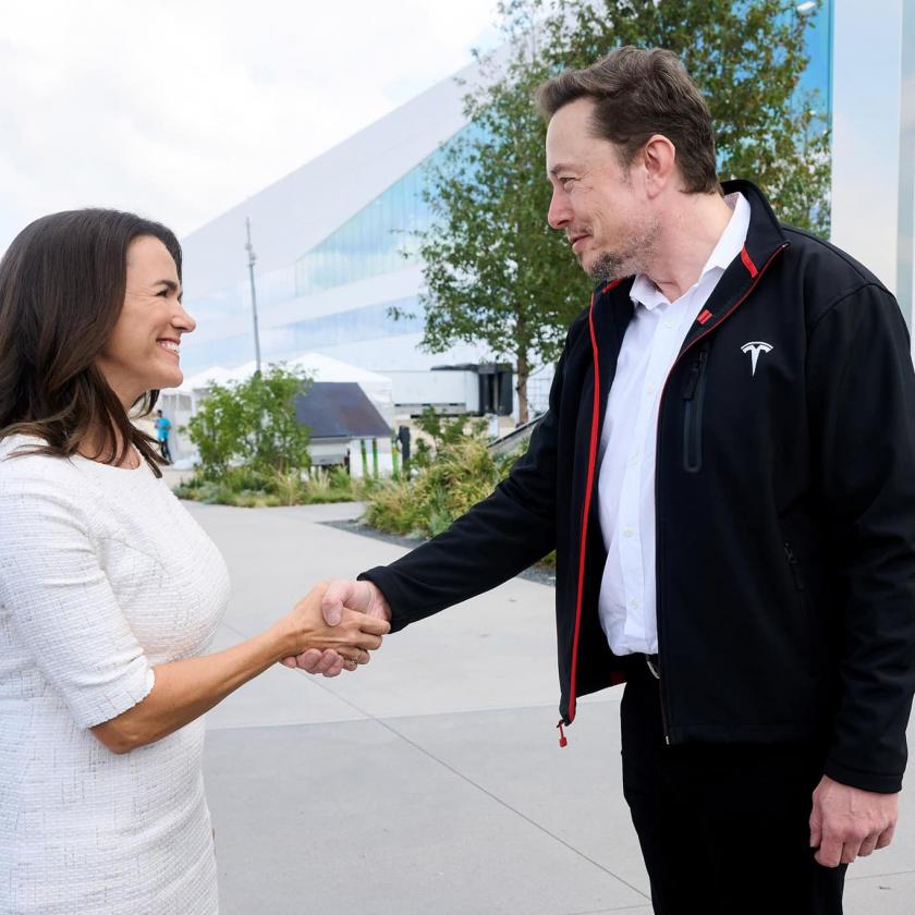 Novák Katalin Elon Muskkal találkozott 