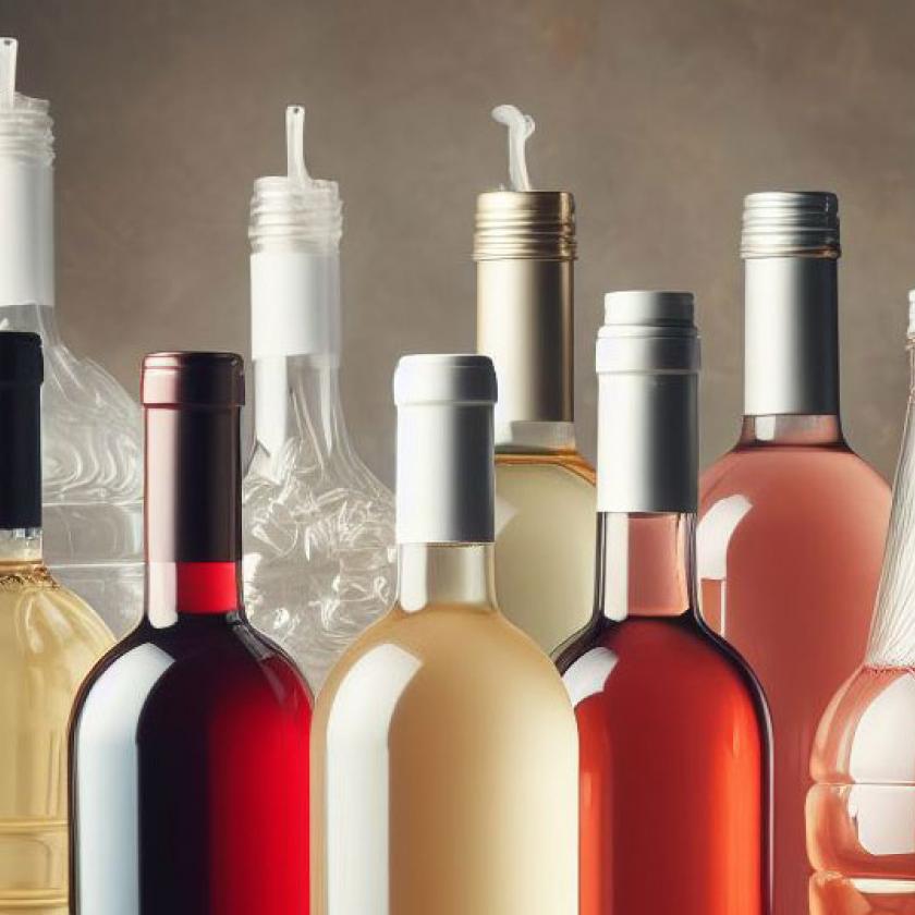 A kormány ostoba szabályzása miatt kerülhetnek ezentúl műanyag flakonba a borok