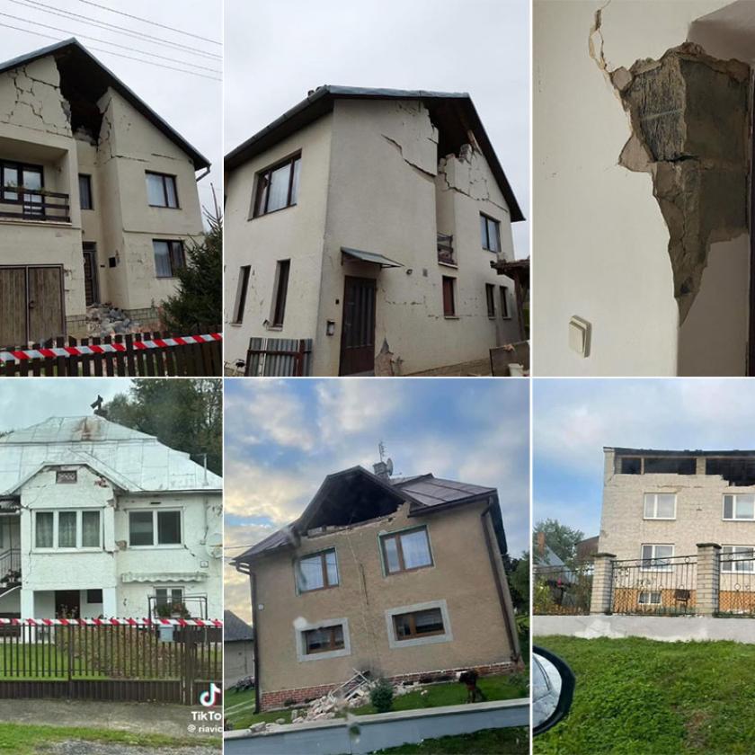 Jelentős károkat okozott a szlovákiai földrengés, amelyet Magyarországon is érezni lehetett