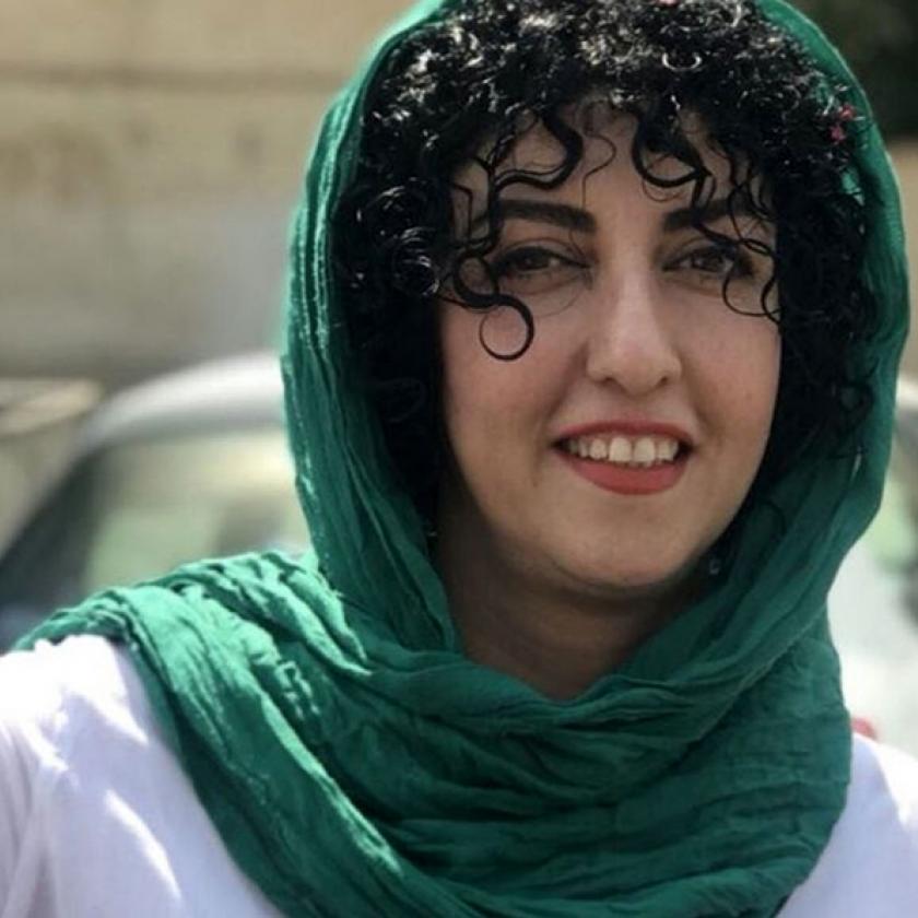 Bebörtönzött iráni emberi jogi aktivista kapta idén a Nobel-békedíjat 
