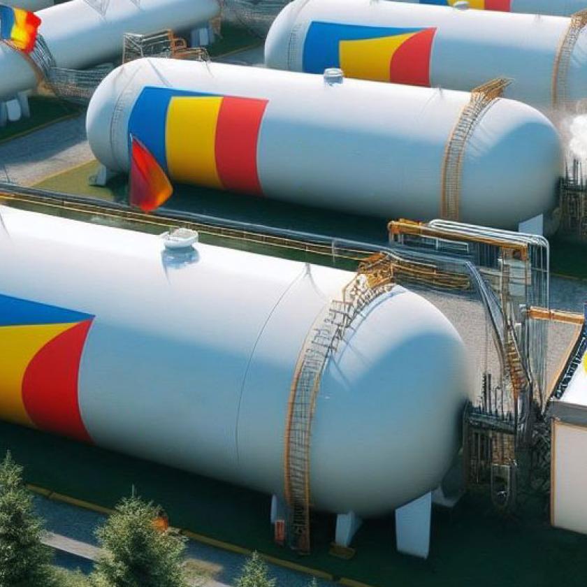 Románia 100 százalékban feltöltötte gáztárolóit 