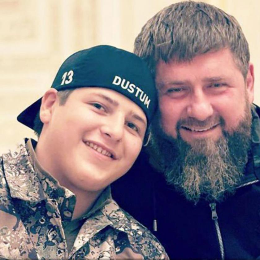 A csecsen elnök kinevezte saját 15 éves fiát a biztonsági szolgálat főnökének