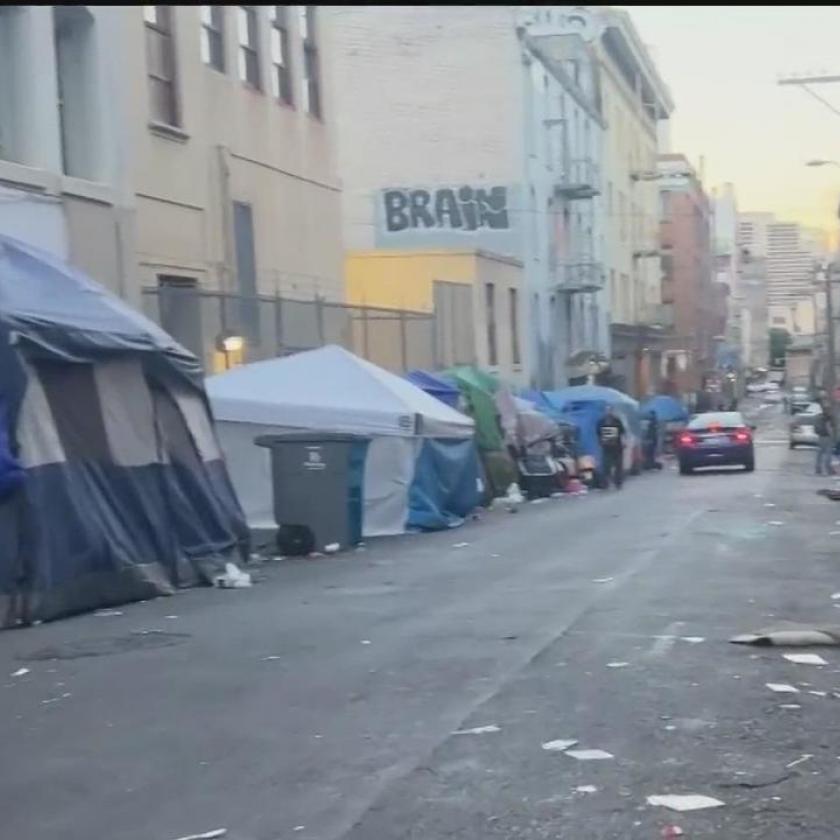 Eltüntették a hajléktalanokat San Francisco utcáiról a kínai elnök miatt
