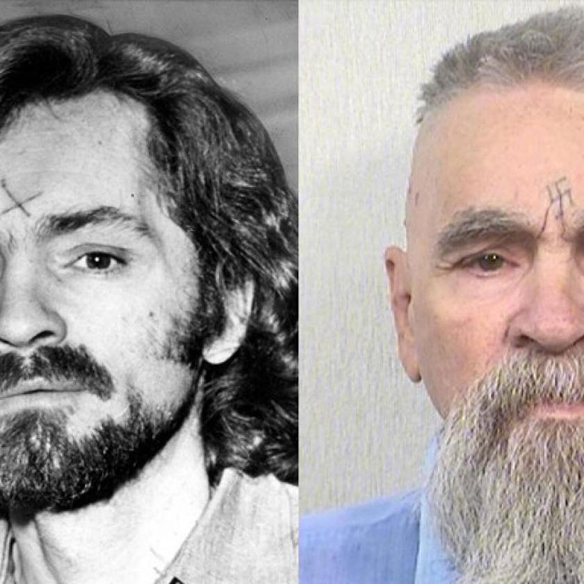 83 évesen, végelgyengülésben halt meg Charles Manson, a megtestesült gonosz