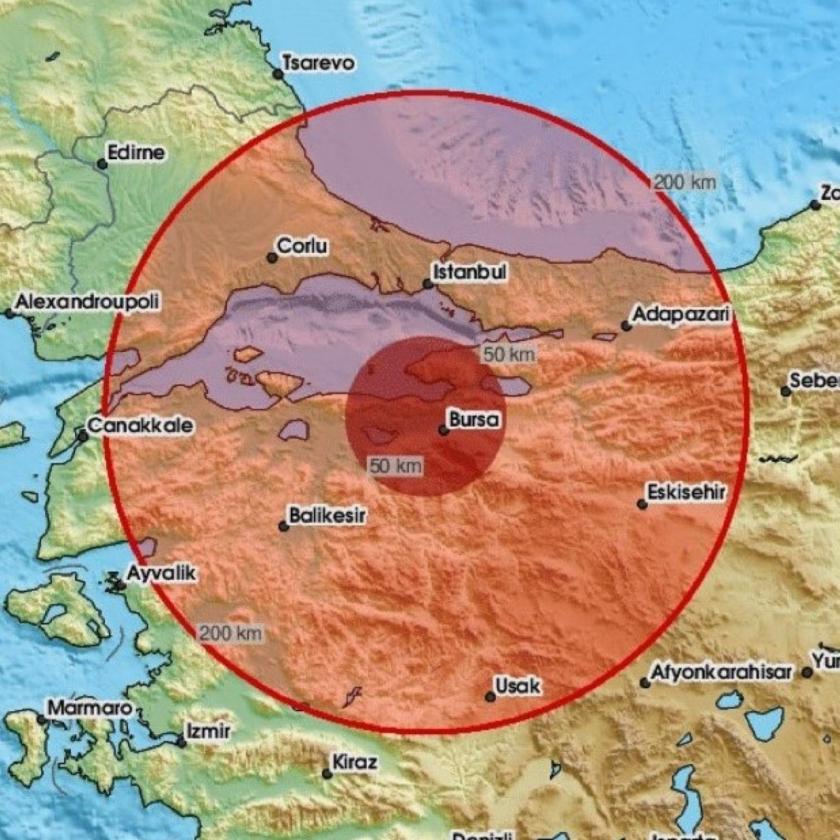 5,1-es erősségű földrengés rázta meg Törökország északnyugati részét