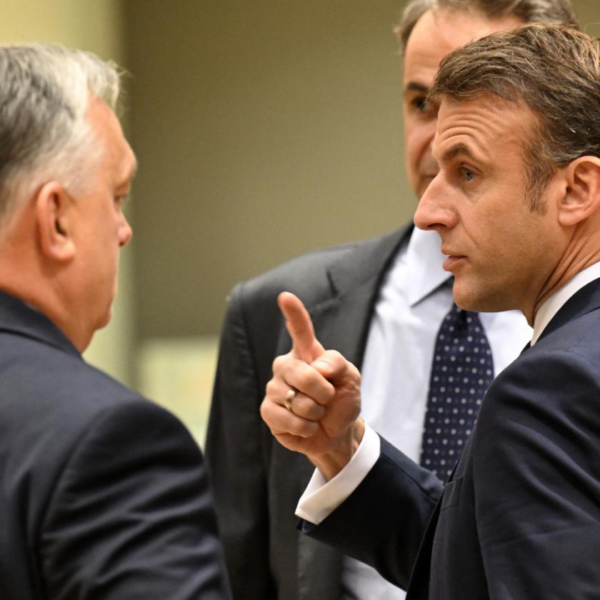 Macron tisztességtelennek nevezte Orbánt