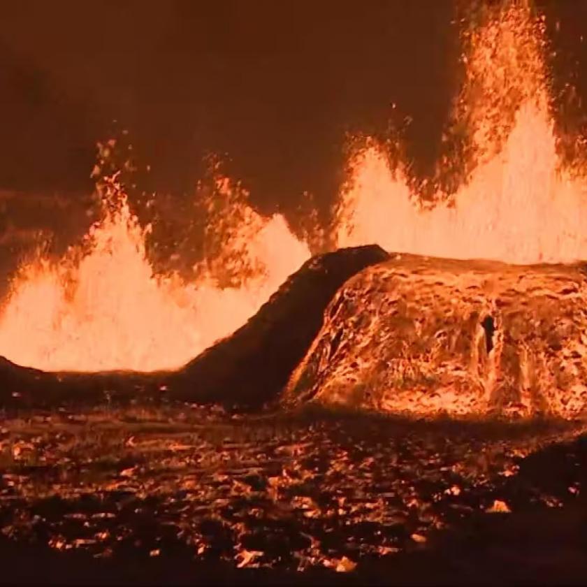 Kitört a vulkán Izlandon, evakuálták a lakosságot 