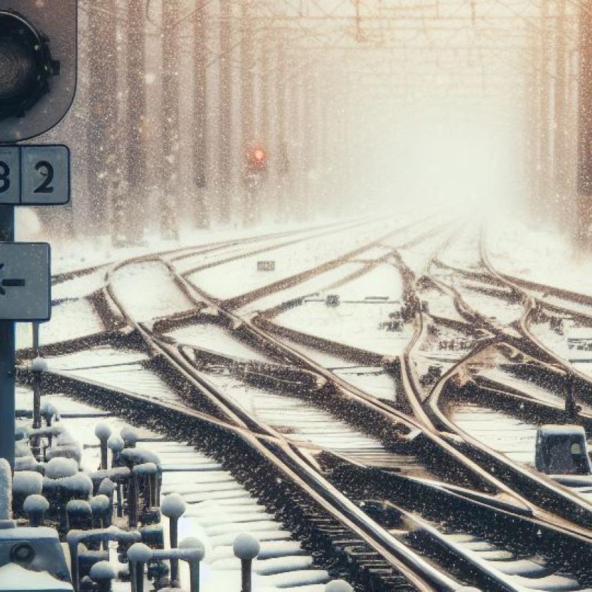 Váltótakarítás miatt késnek a vonatok a Győr-Celldömölk vonalon