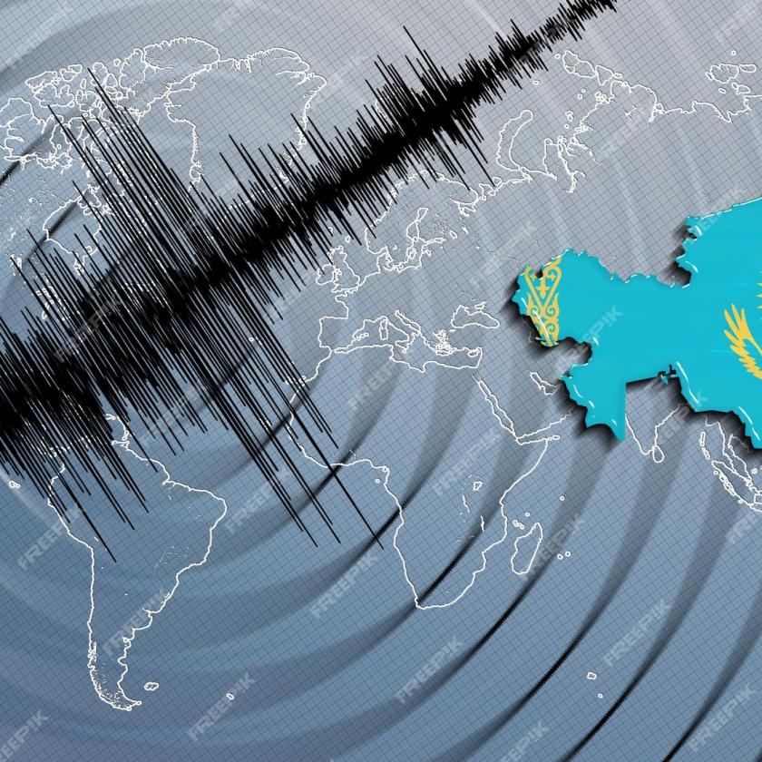 Földrengés Almatiban - menekülnek az emberek