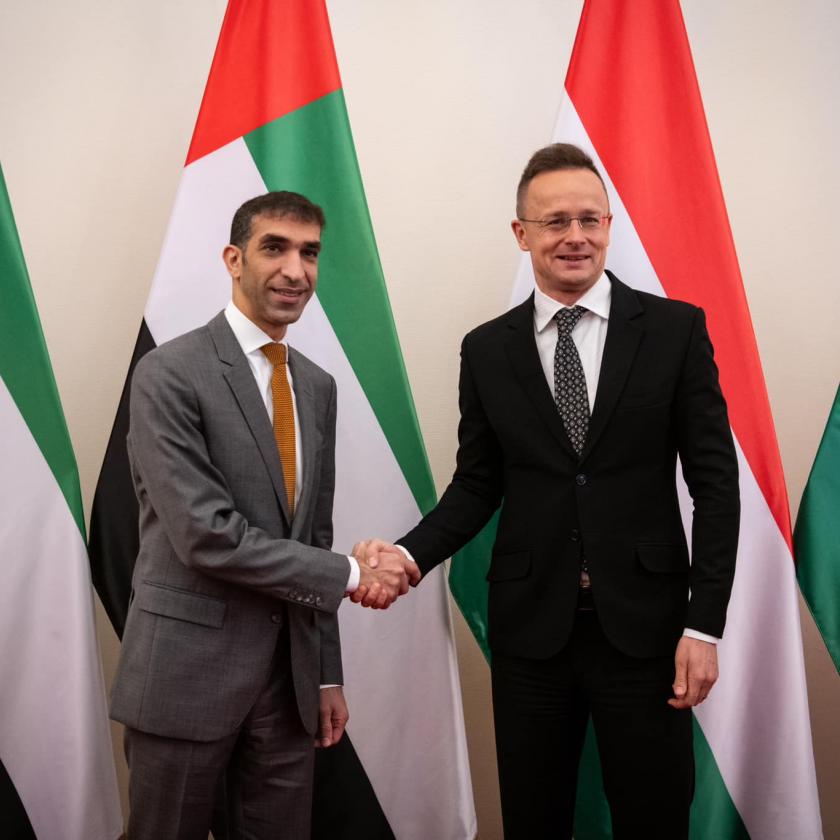 Szijjártó Péter: megszületett a megállapodás Magyarország és az Egyesült Arab Emírségek között Rákosrendező fejlesztéséről