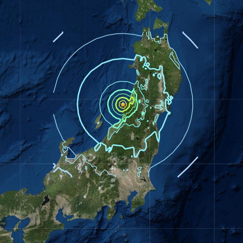 6,3-as erősségű földrengés rázta meg Japánt