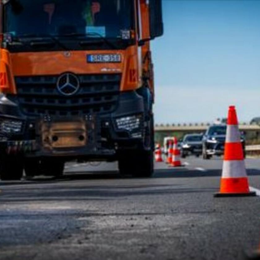 Burkolatjavítási munkák lesznek hétvégén az M0-s autóúton Törökbálint térségében