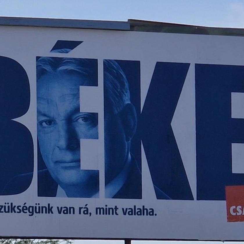 Háborúból békébe fordult a Fidesz kampánya