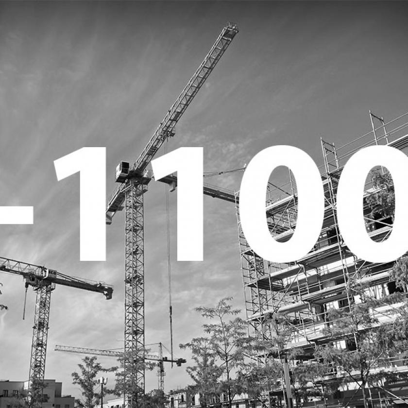Fél év alatt 1100 céggel lett kevesebb az építőiparban 