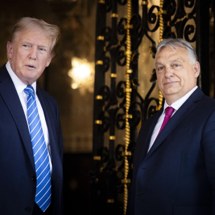 Floridában fogadta Orbán Viktort Donald Trump
