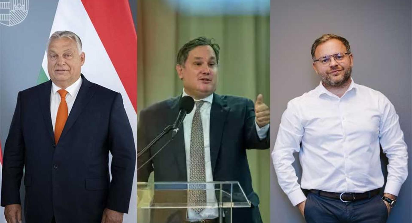 Egyszerre osztották ki Orbán Viktort, Nagy Mártont és Orbán Balázst egy interjúban