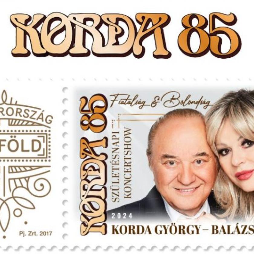 A Magyar Posta bélyeggel tiszteleg a 85 éves Korda György előtt  