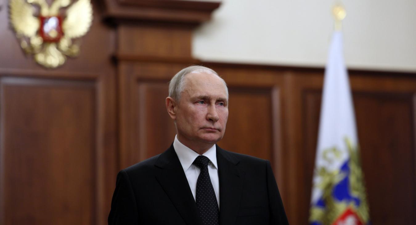 Putyin tévébeszédet tartott