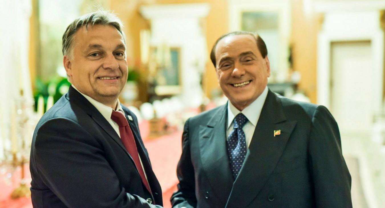 Orbán Viktor a helyszínen búcsúzott, ő is utolsó útjára kísérte Silvio Berlusconit