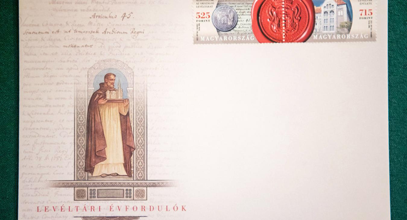 Bélyegkiadással is ünnepli két jeles évfordulóját a Levéltár