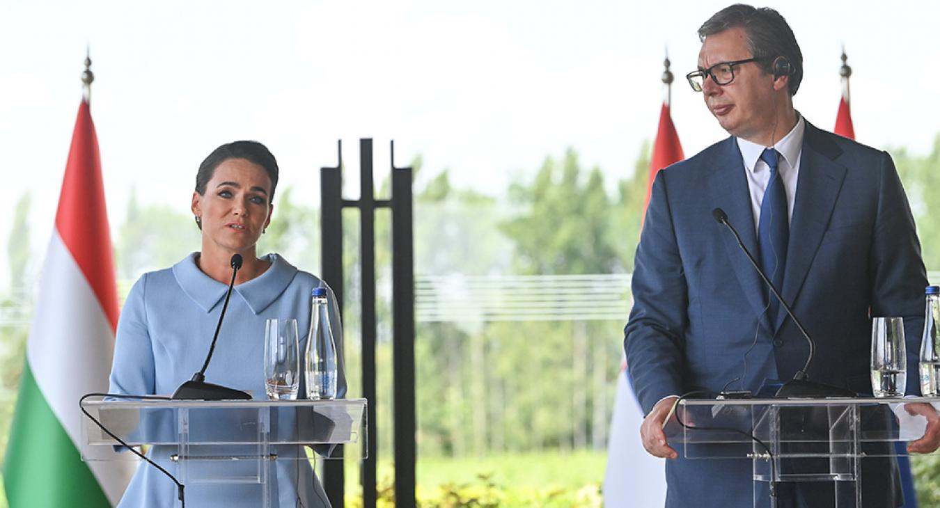  Novák Katalin: A magyar és szerb kapcsolatokban újabb fejezet nyílt