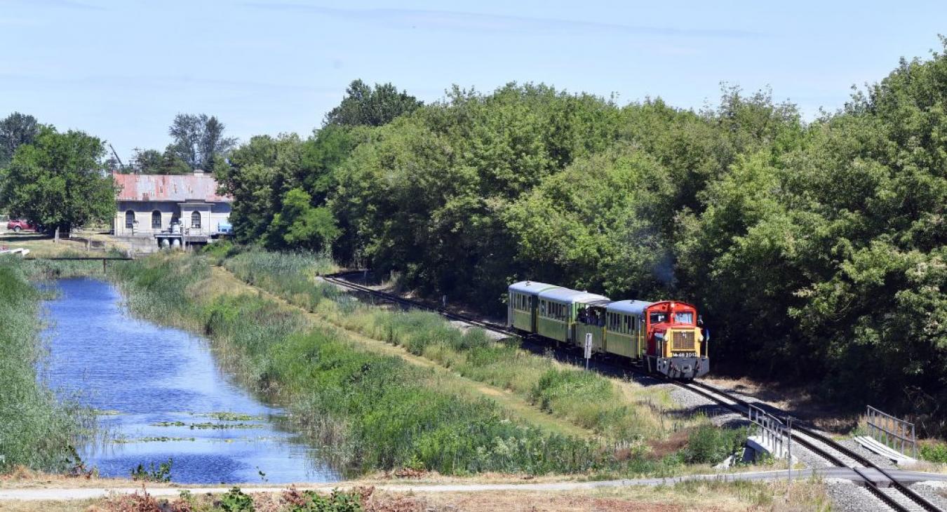 Somogyország kincse díjat kapott a balatonfenyvesi kisvasút