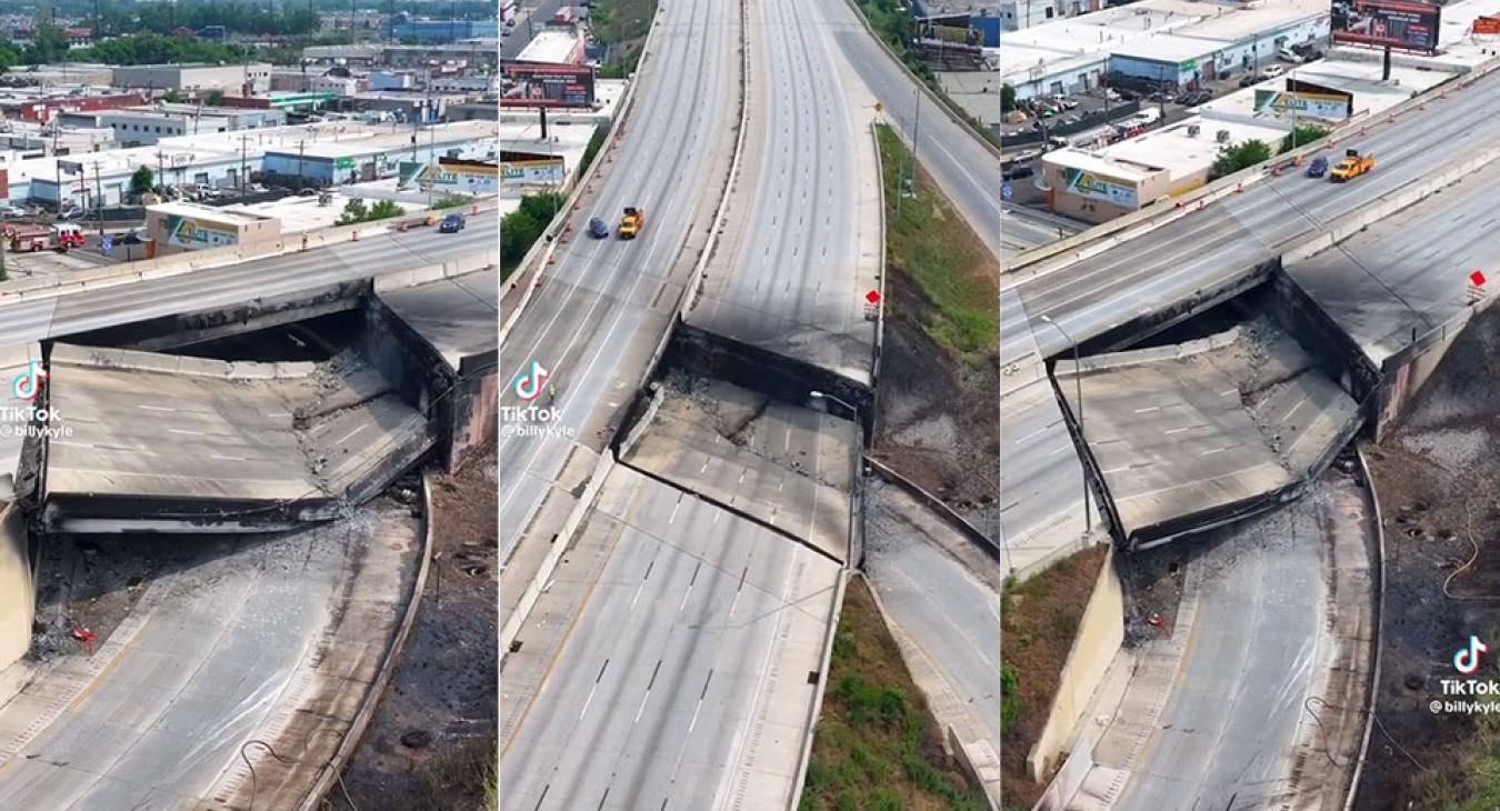 Forgalmas híd omlott össze az Egyesült Államokban