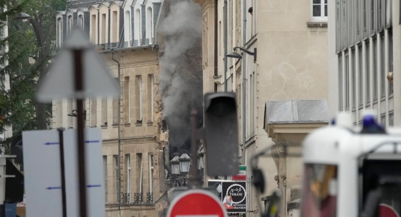 Robbanás történt Párizs belvárosában 