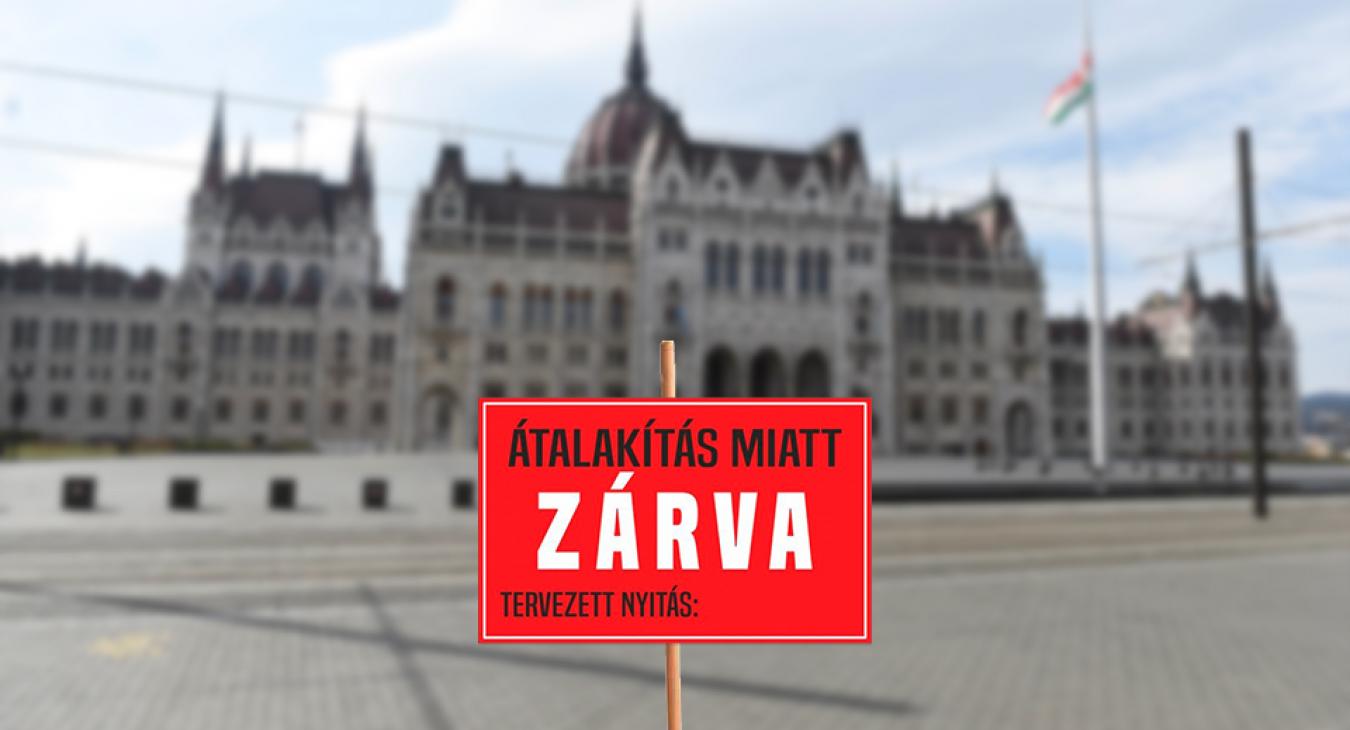 Átalakítás miatt zárva