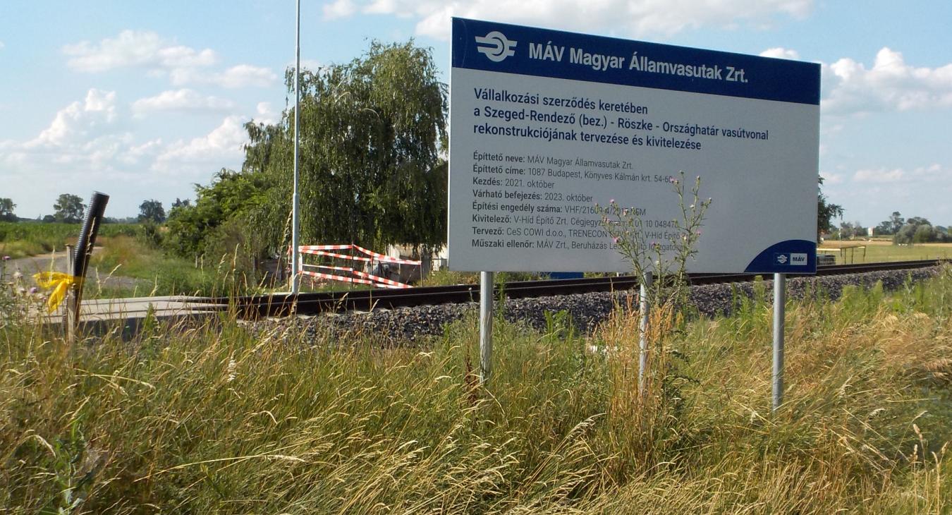 Tavaly ősz óta megtorpant az építkezés az ország legdrágább vasúti beruházásában