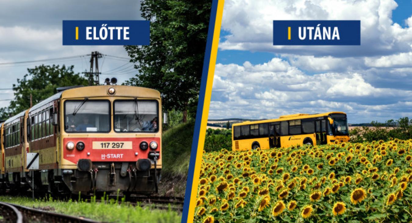 Bezárt vasútvonalak: előre meg kell majd venni a jegyet a vonatpótlókra, de lesz a buszokon légkondi
