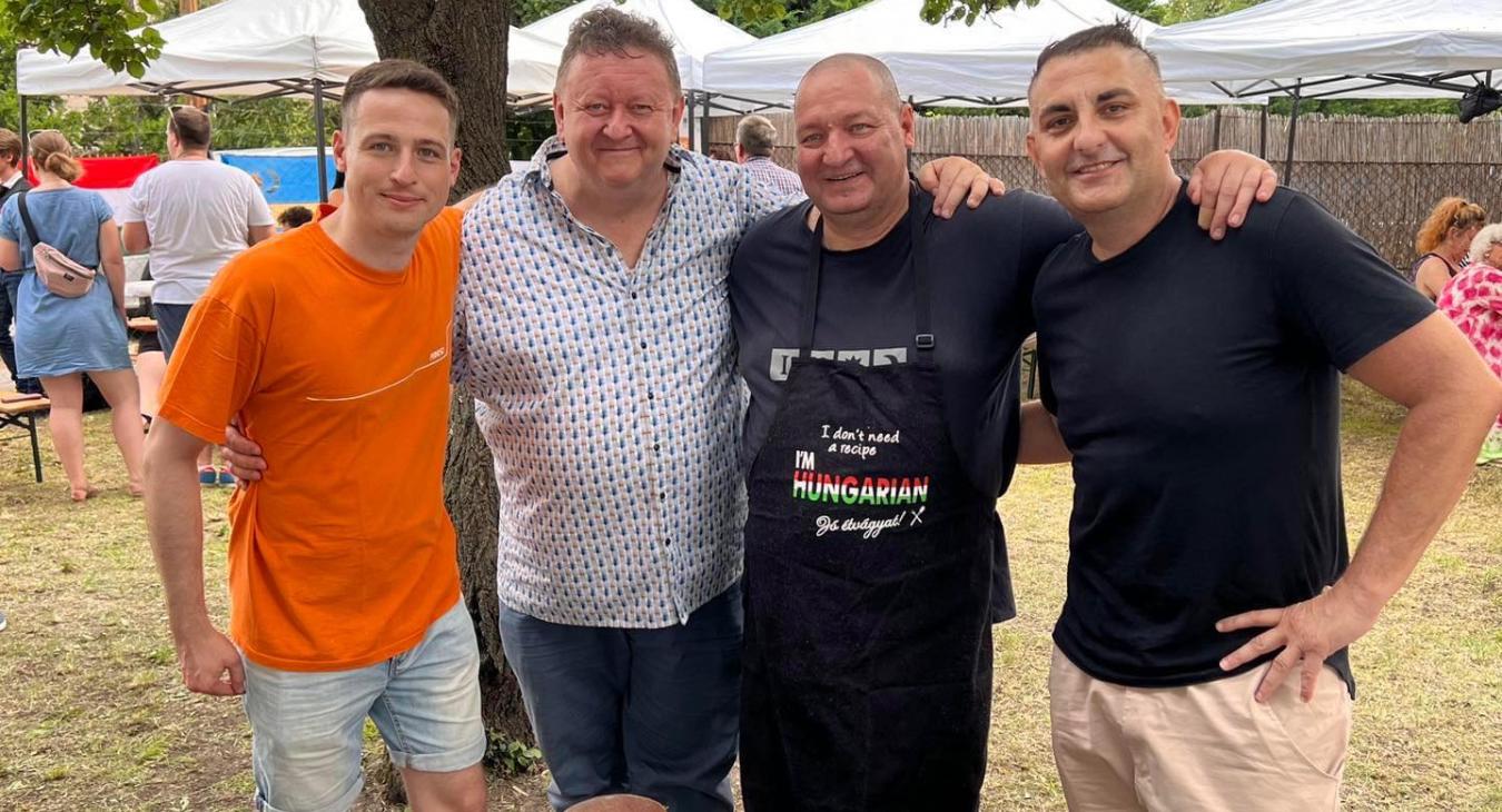 Győzike főzőcskézett egyet Németh Szilárddal