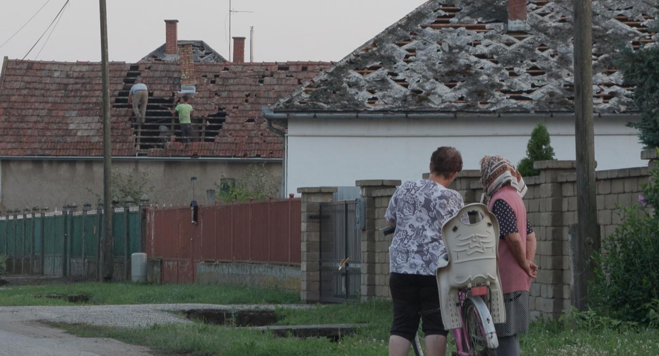 600 ház vált lakhatatlanná a jégviharban