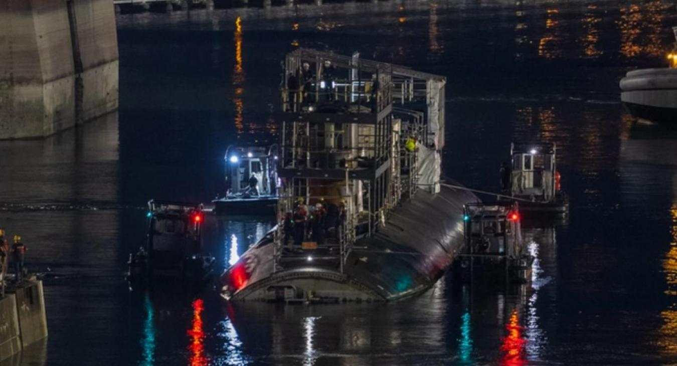 "Ismeretlen tárggyal" ütközött az USA atomtengeralattjárója a Kínai-tengeren 