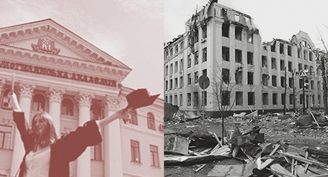 Az ukrajnai háborúban elhunyt diákok tiszteletére megrendezett kiállítással indult a CEU Láthatalan Egyetem Ukrajnáért Nyári iskolája 