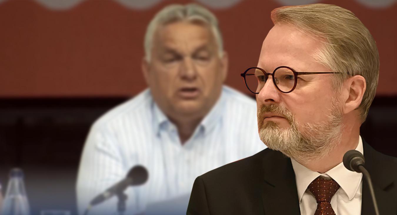 Jól felbosszantotta Orbán tusványosi beszéde a cseh miniszterelnököt 