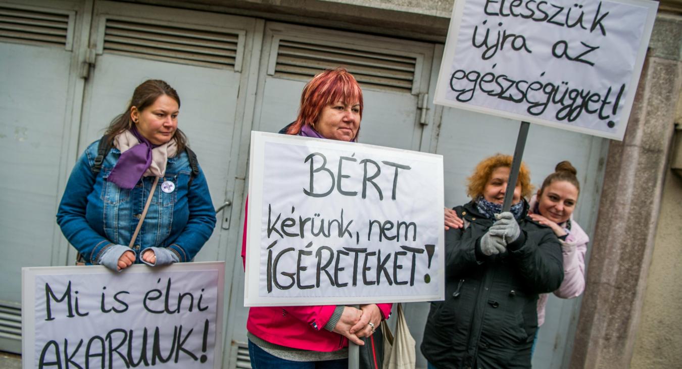 Hogy lehet kevesebb a fizetése egy kórházi dolgozónak a béremelés után?