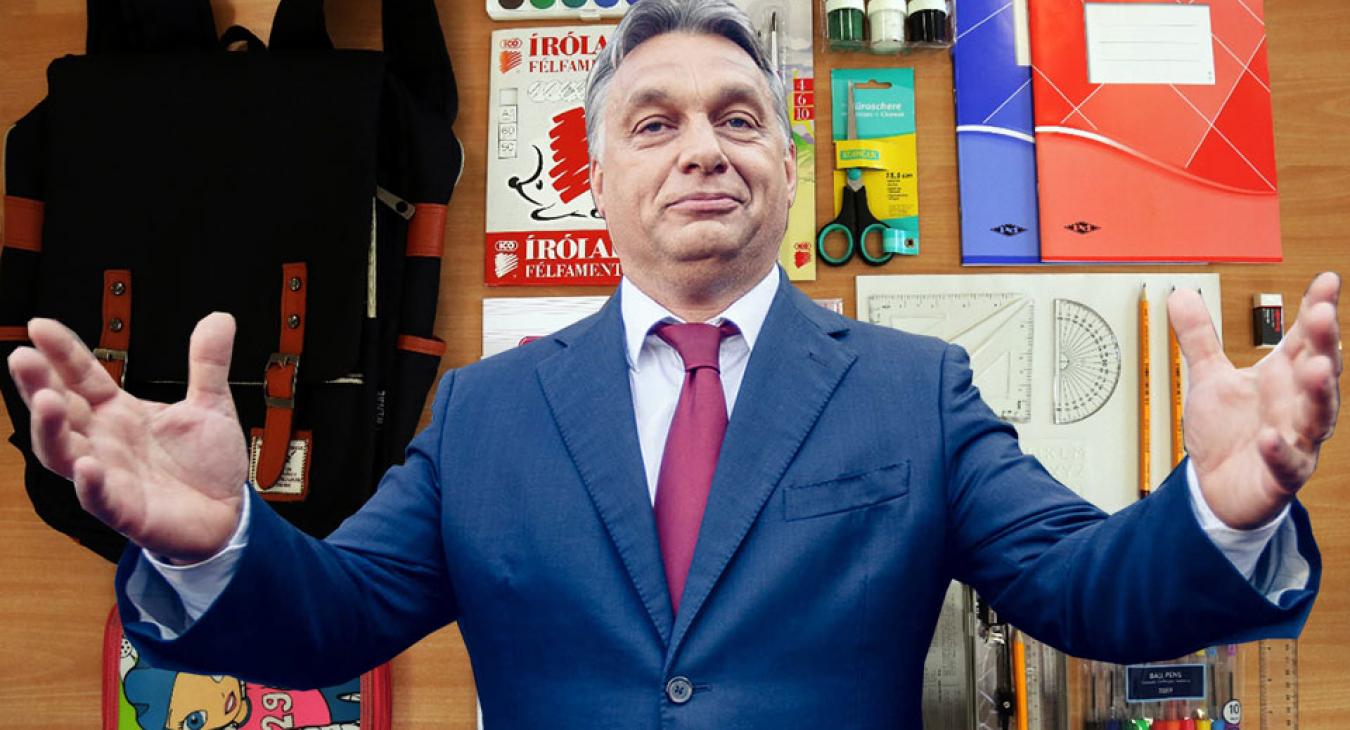 A tanszerek jelentősen drágultak, de az Orbán-kormány csak áltámogatásokkal segíti a családokat