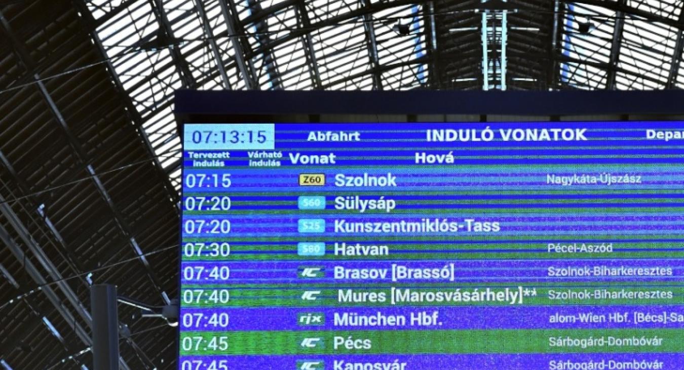 Tizenegy vonalon változik a vonatok menetrendje jövő héttől 