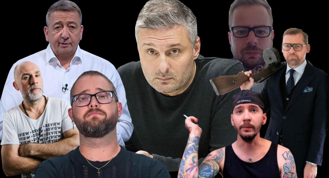 Fideszes véleményvezérek egymás után és egymásra licitálva igyekeznek feldolgozni, hogy Krúbi koncertjein zeng a „Mocskos Fidesz!” 