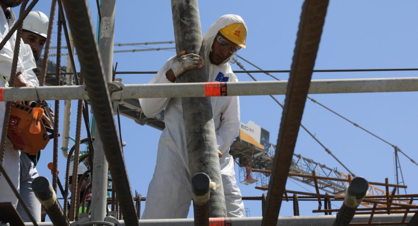 Befejeződött a törökországi Akkuyu Atomerőmű 4-es blokk alaplemezének betonozása 