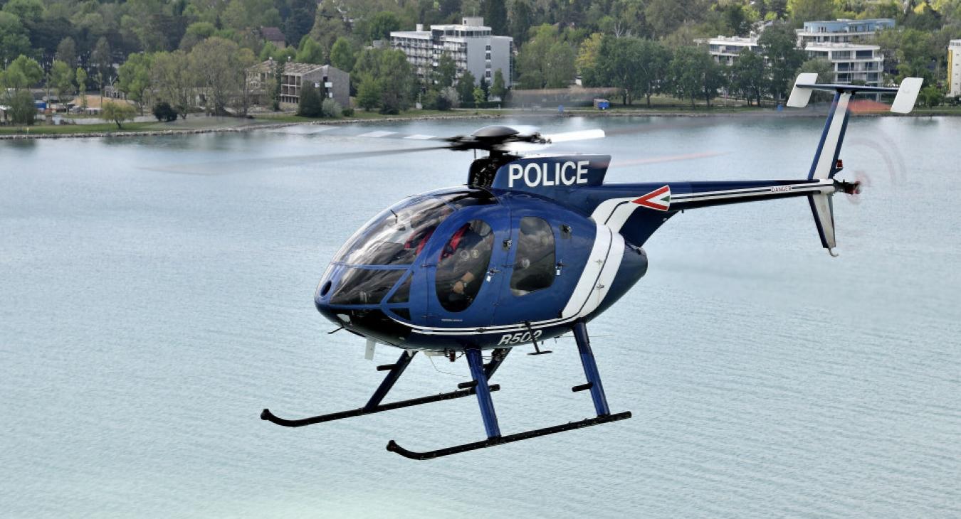 A Balatonba zuhant egy rendőrségi helikopter 