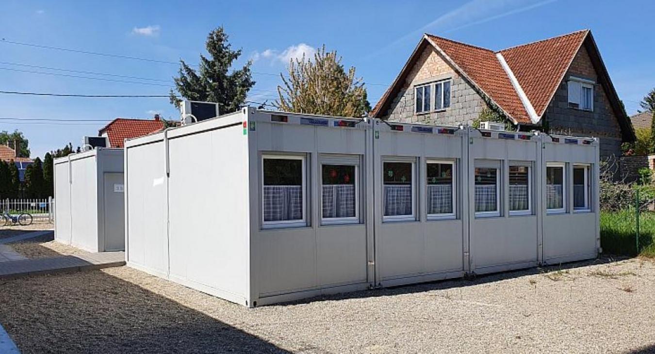 119 helyen tanulnak konténerben a diákok 