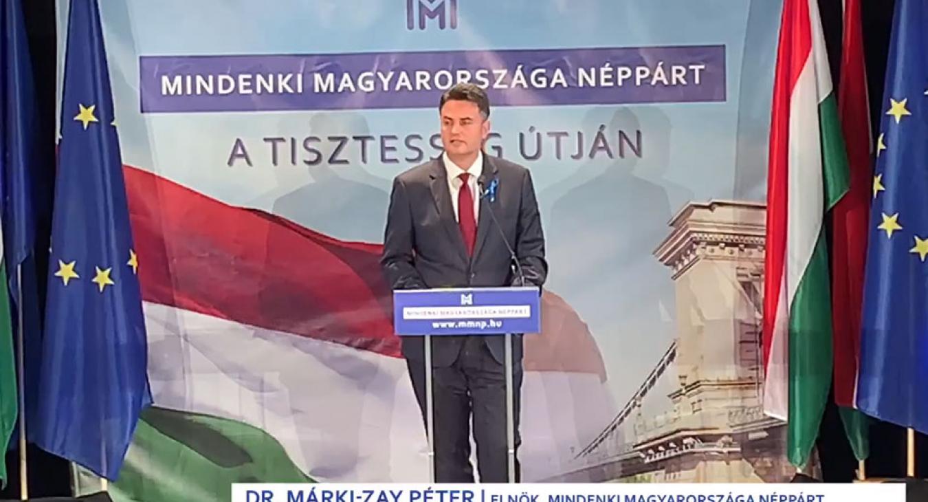 Márki-Zay Péter rendszerváltást hirdetett